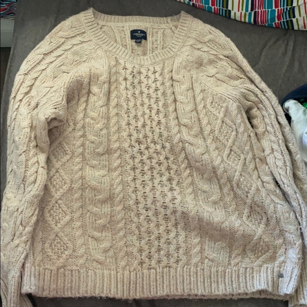 Pink sweater
